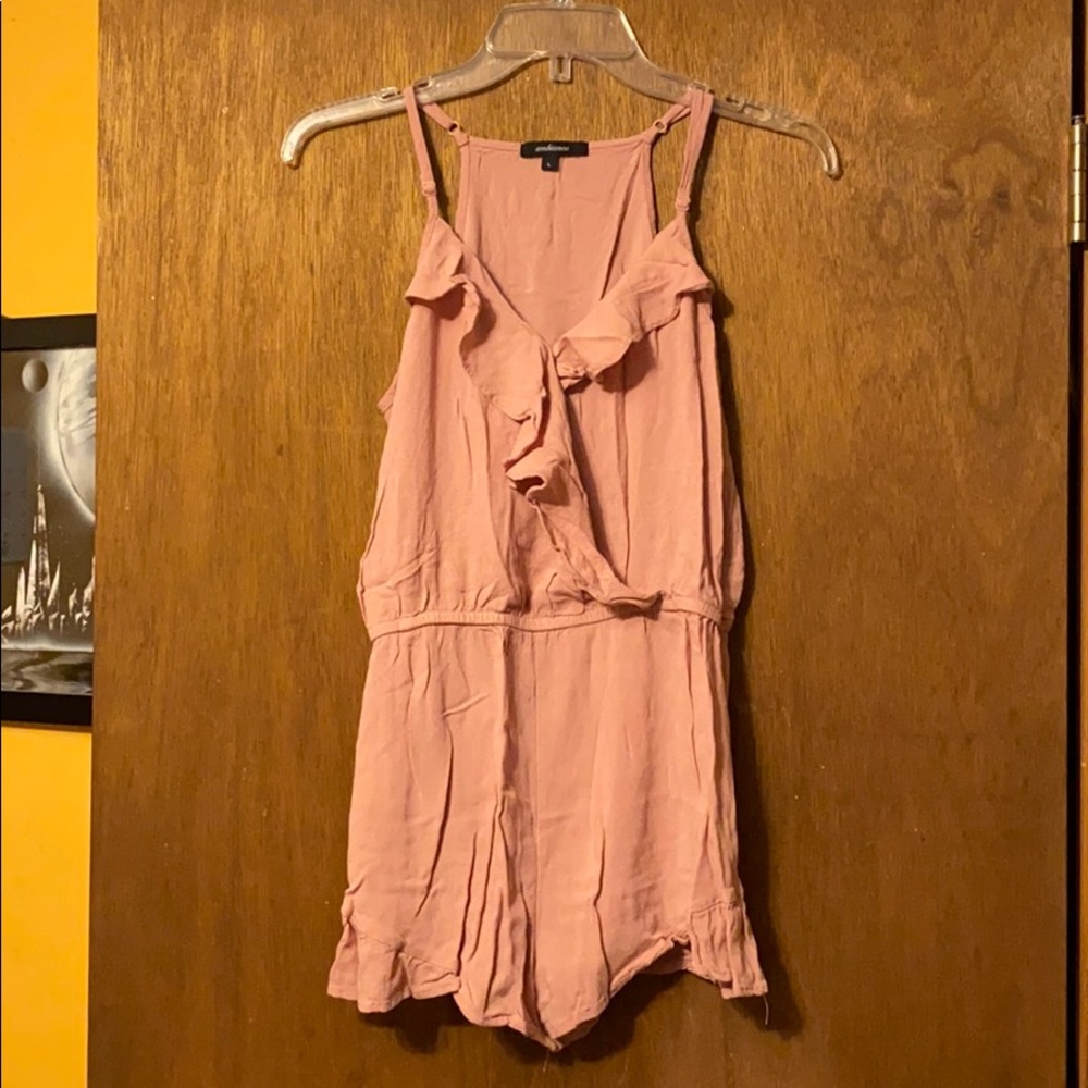 Spaghetti strap romper